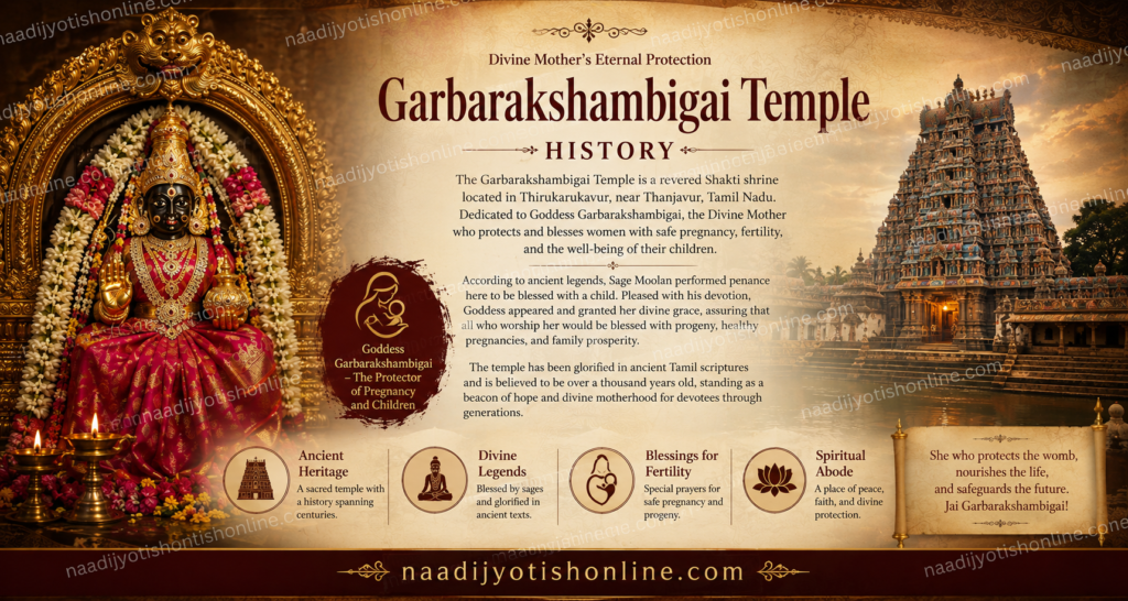 Garbarakshambigai Temple history